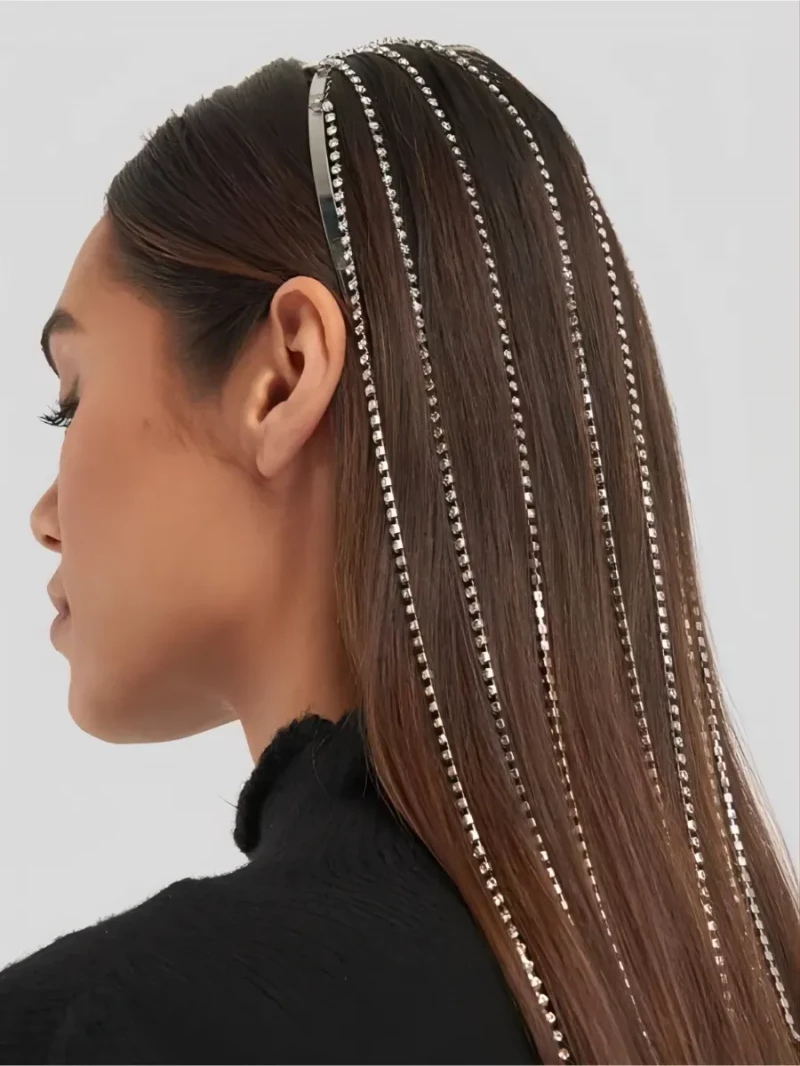 Цепочка для волос, 844 рубля.  Wildberries 