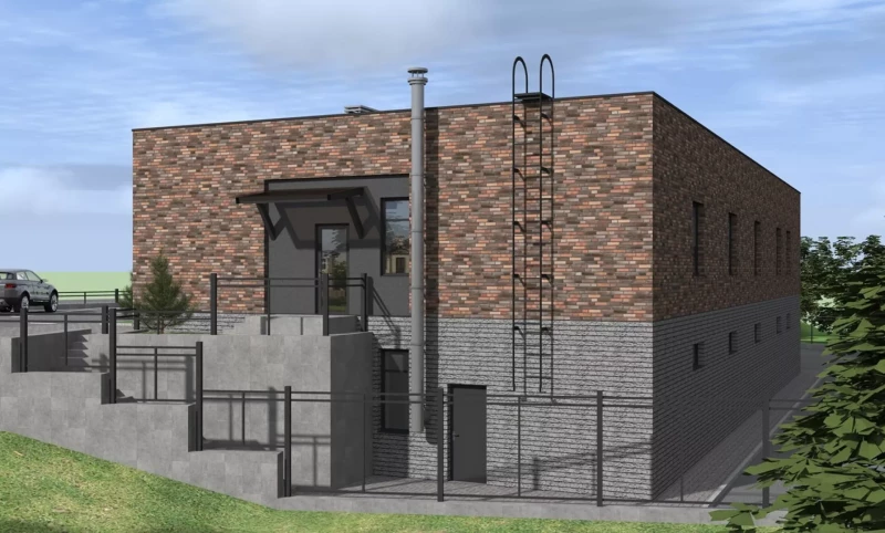 Проект административного здания на ул. Гоголя, 219. СК «Вертикаль»