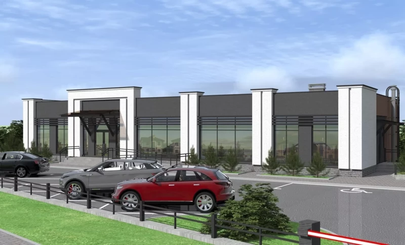 Проект административного здания на ул. Гоголя, 219. СК «Вертикаль»