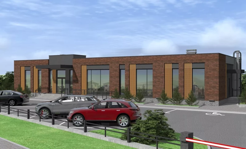 Проект административного здания на ул. Гоголя, 219. СК «Вертикаль»