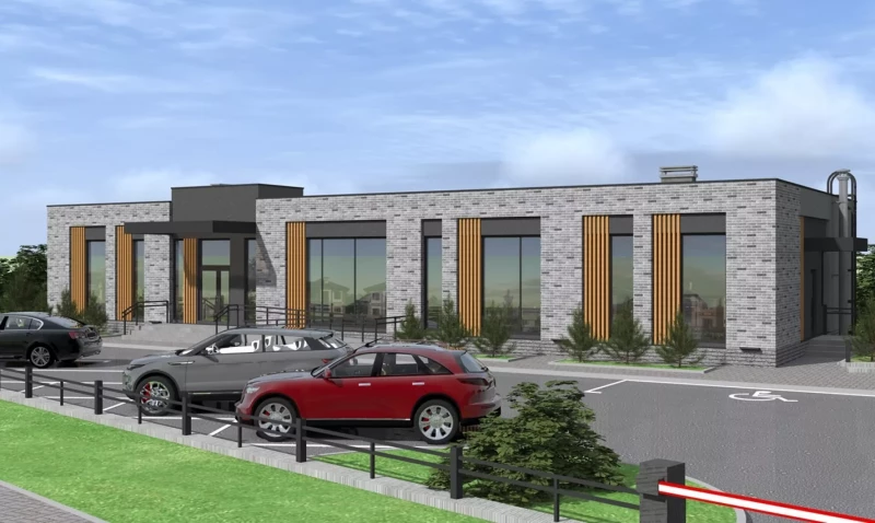 Проект административного здания на ул. Гоголя, 219. СК «Вертикаль»