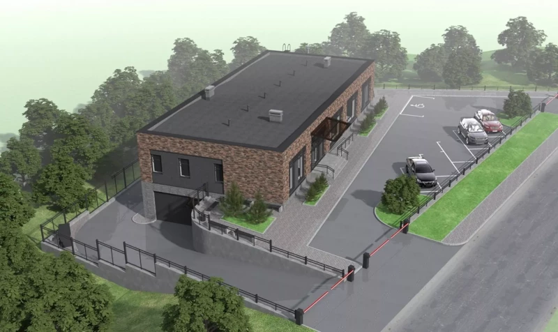 Проект административного здания на ул. Гоголя, 219. СК «Вертикаль»