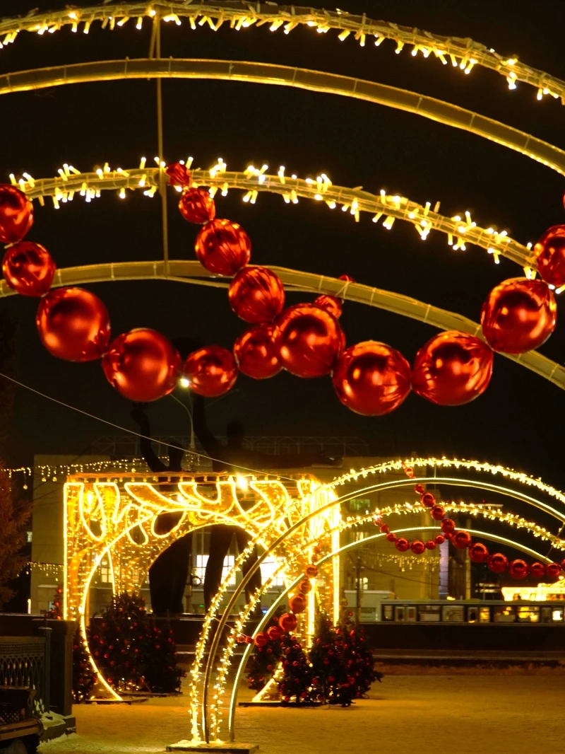 Новогодний Новосибирск.  Туристско-информационный центр Новосибирской области