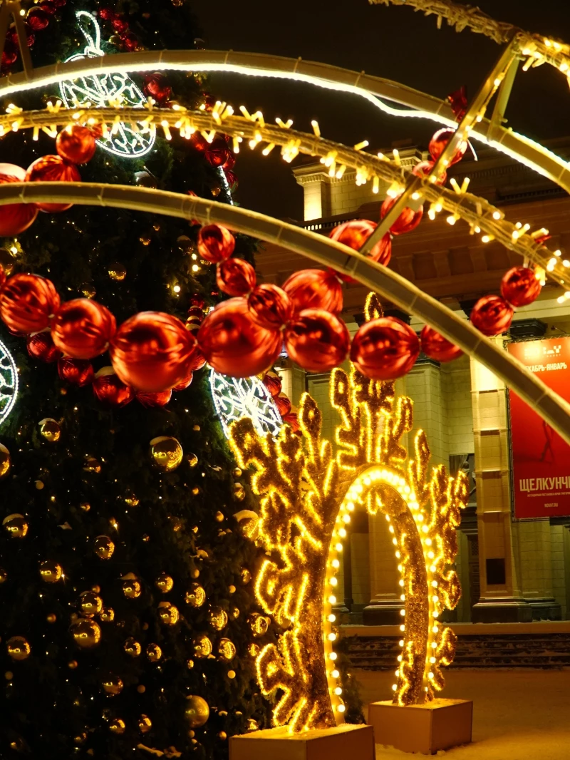 Новогодний Новосибирск.  Туристско-информационный центр Новосибирской области